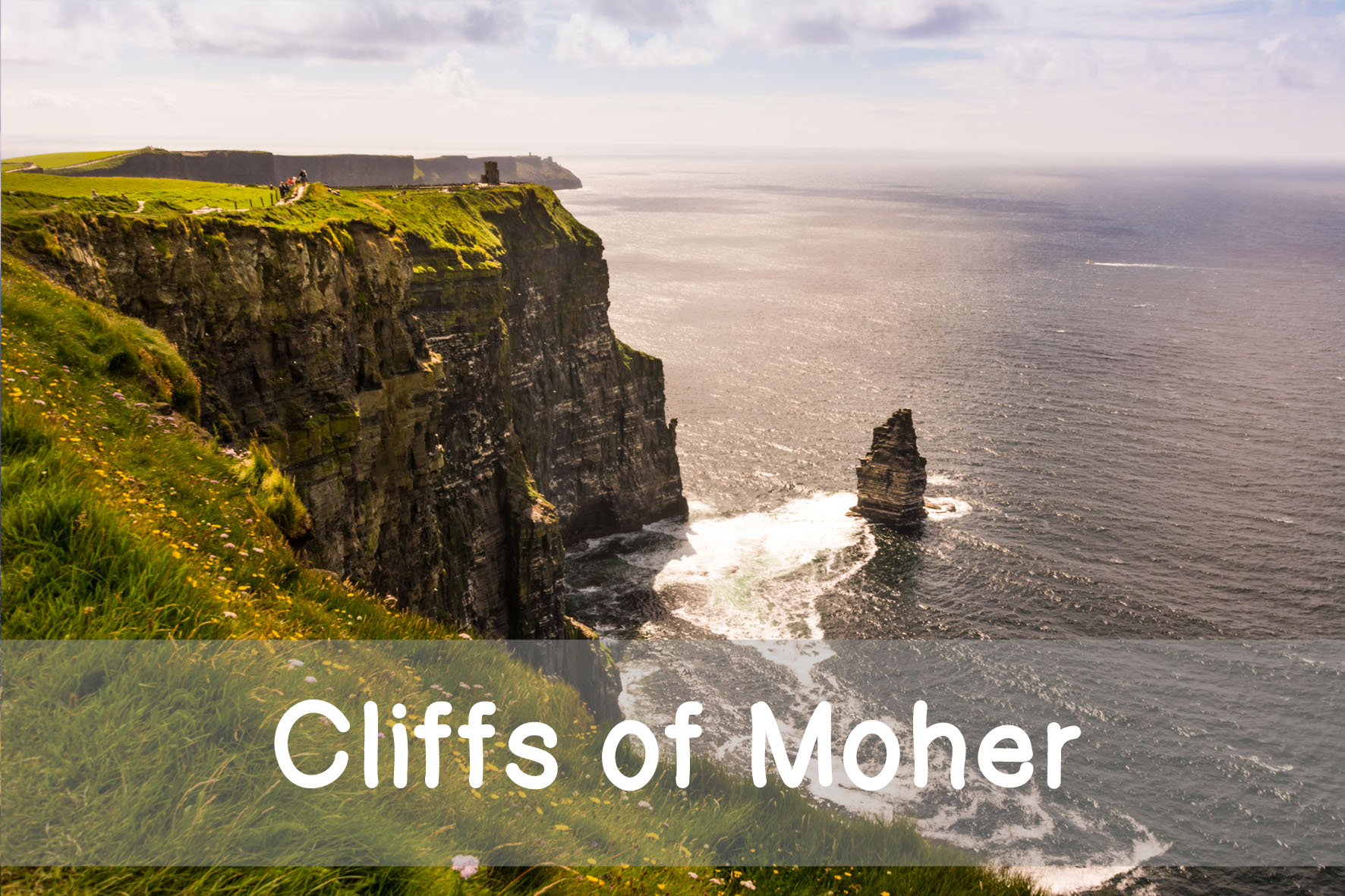 Die Cliffs of Moher am WIld Atlantic Way in Irland sind immer einen Besuch wert 